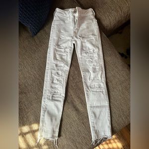 American Eagle Distressed Jeans EUC!